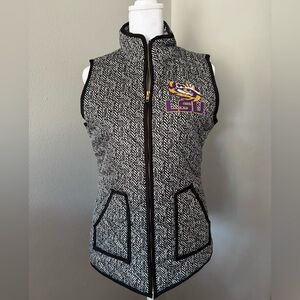 NWOT- LSU womens size small vest. By Gameday Couture -  NWOT